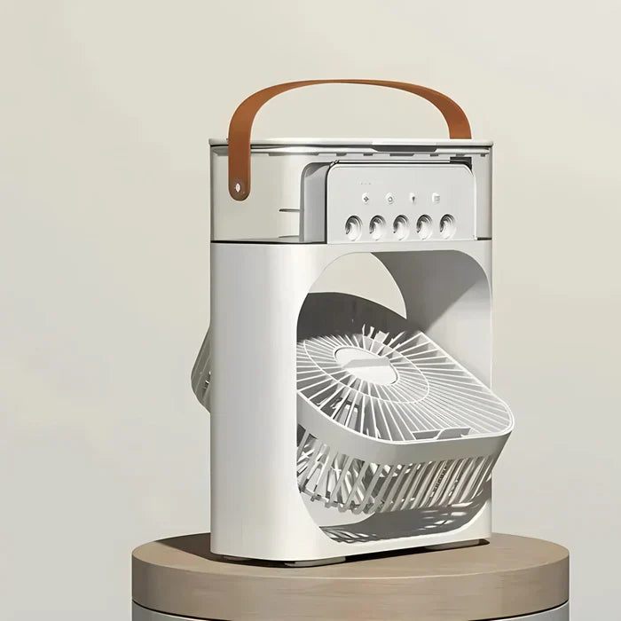 3-in-1 Fan with 7-Colour LED Light - BreezeMaster Pro