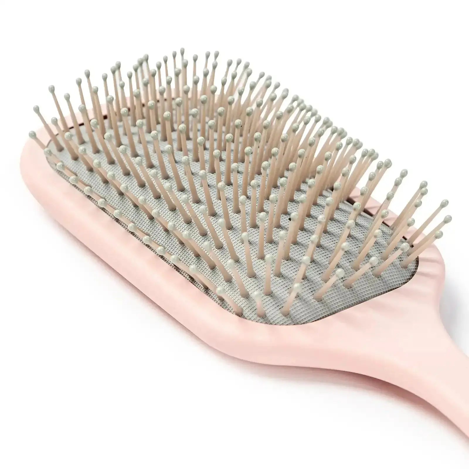 TYMO pink paddle brush – close-up detail