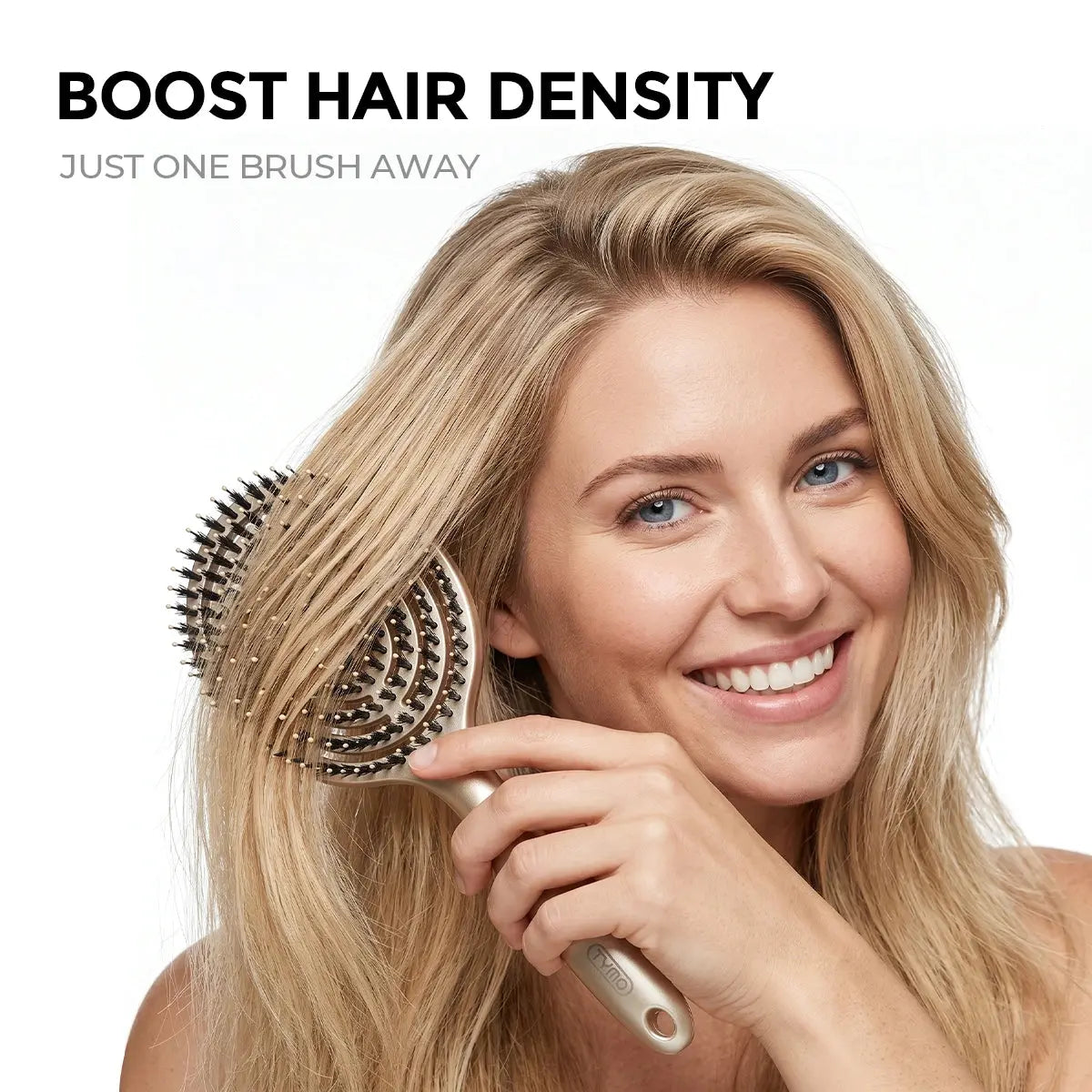 TYMO RootLift detangling brush – close-up detail