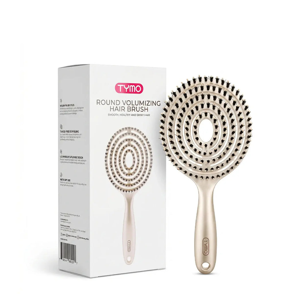 TYMO RootLift detangling brush – bristle detail
