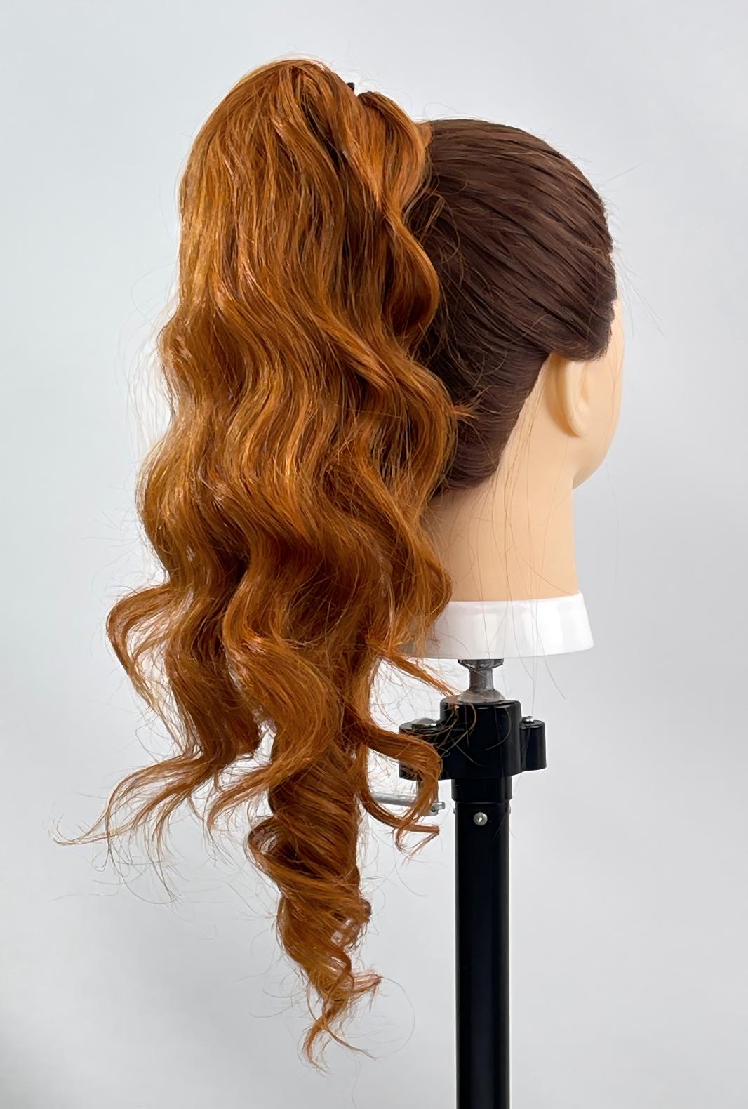 Jamie | Brown Ponytail Extension | Synthetic Natural Ponytail