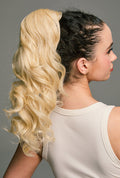 Melody | Light Blonde Ponytail Extension | Flexible Wrap Around | Heat Resistant