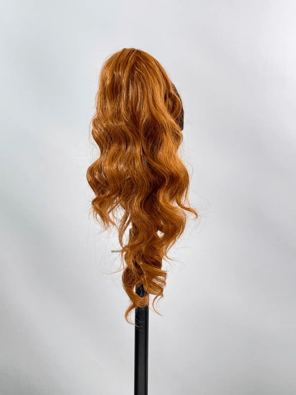 Bonnie | Copper Red Ponytail Extension with Wrap-Around Wire