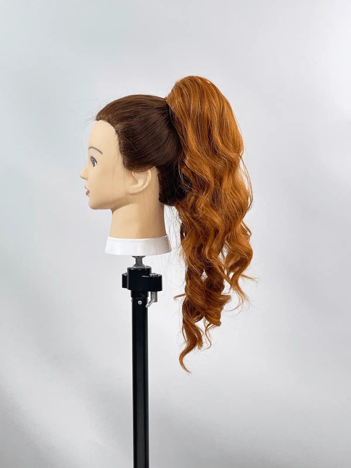 Bonnie | Copper Red Ponytail Extension with Wrap-Around Wire