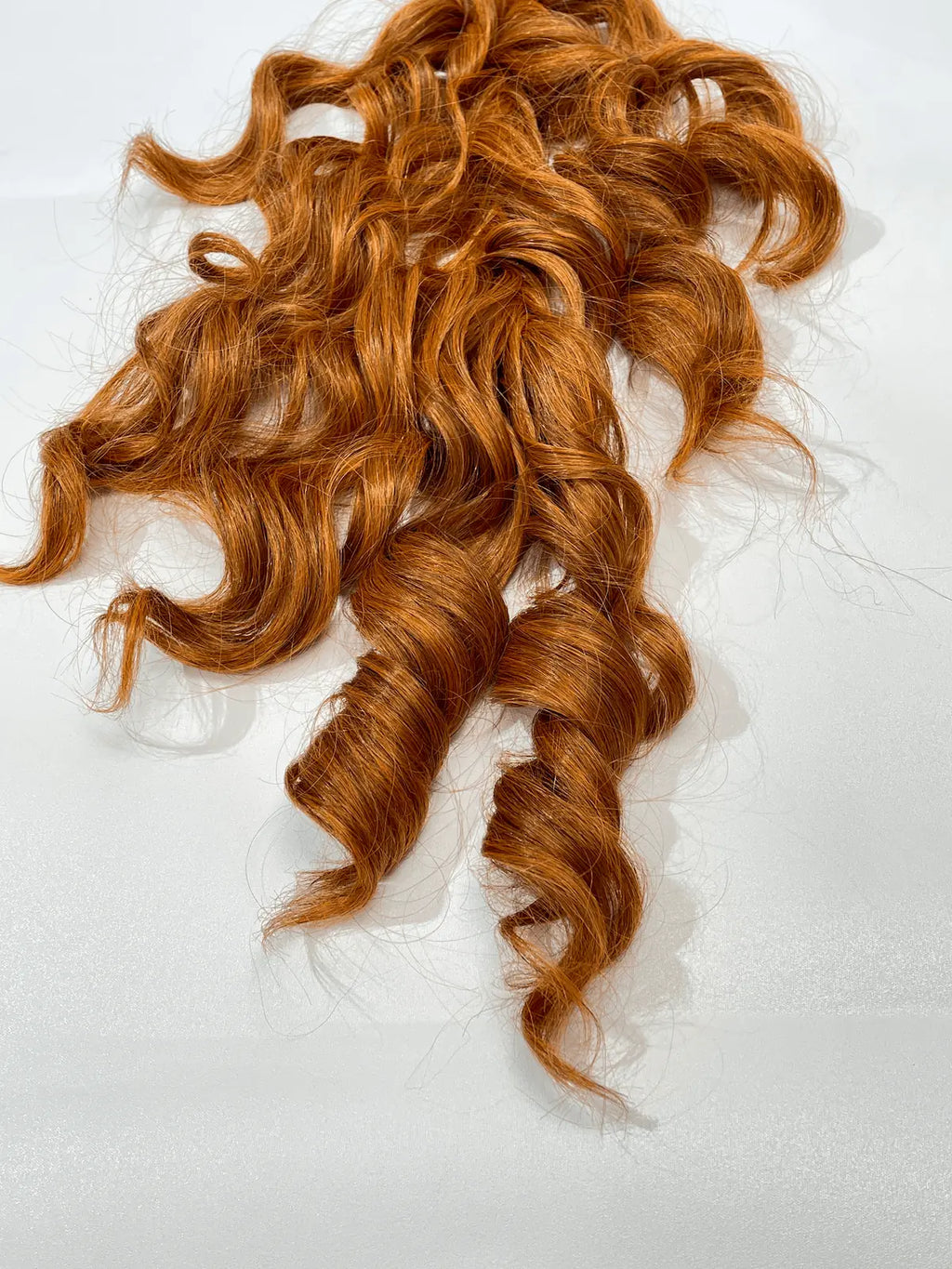 Bonnie | Copper Red Ponytail Extension with Wrap-Around Wire