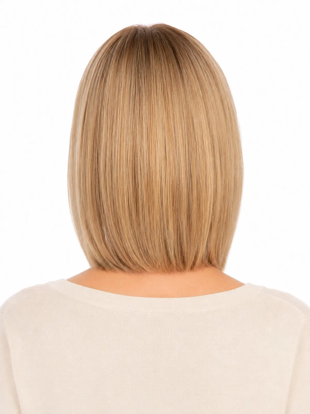 10 Inch Remy Human Hair Topper | Honey Beige | Mono Base Blonde Hairpiece