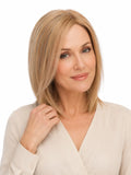10 Inch Remy Human Hair Topper | Ash Violet Blonde | Mono Base Cool Blonde Top Piece