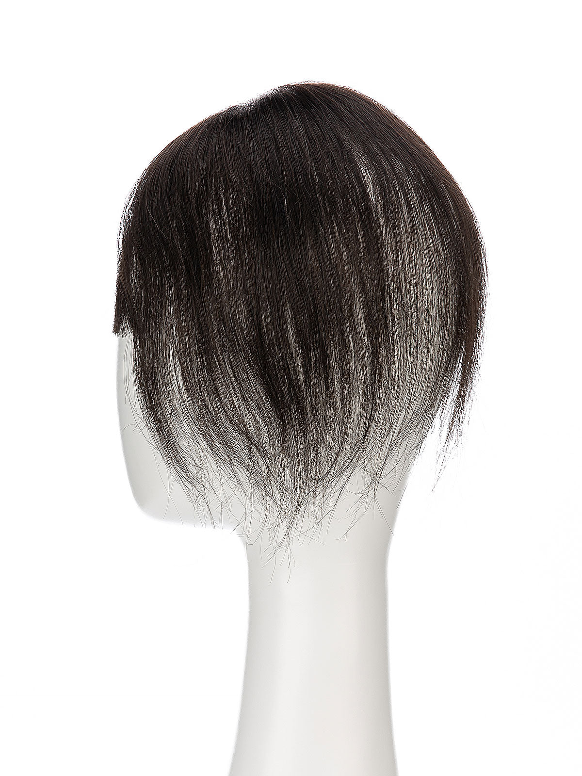 9 Inch Remy Human Hair Topper with HD Lace Closure | Natural Black