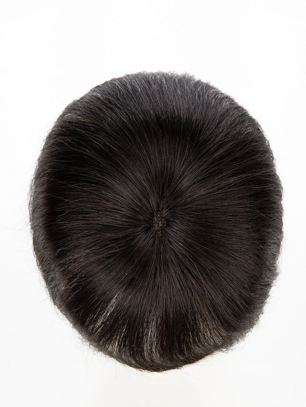 9 Inch Remy Human Hair Topper with HD Lace Closure | Natural Black