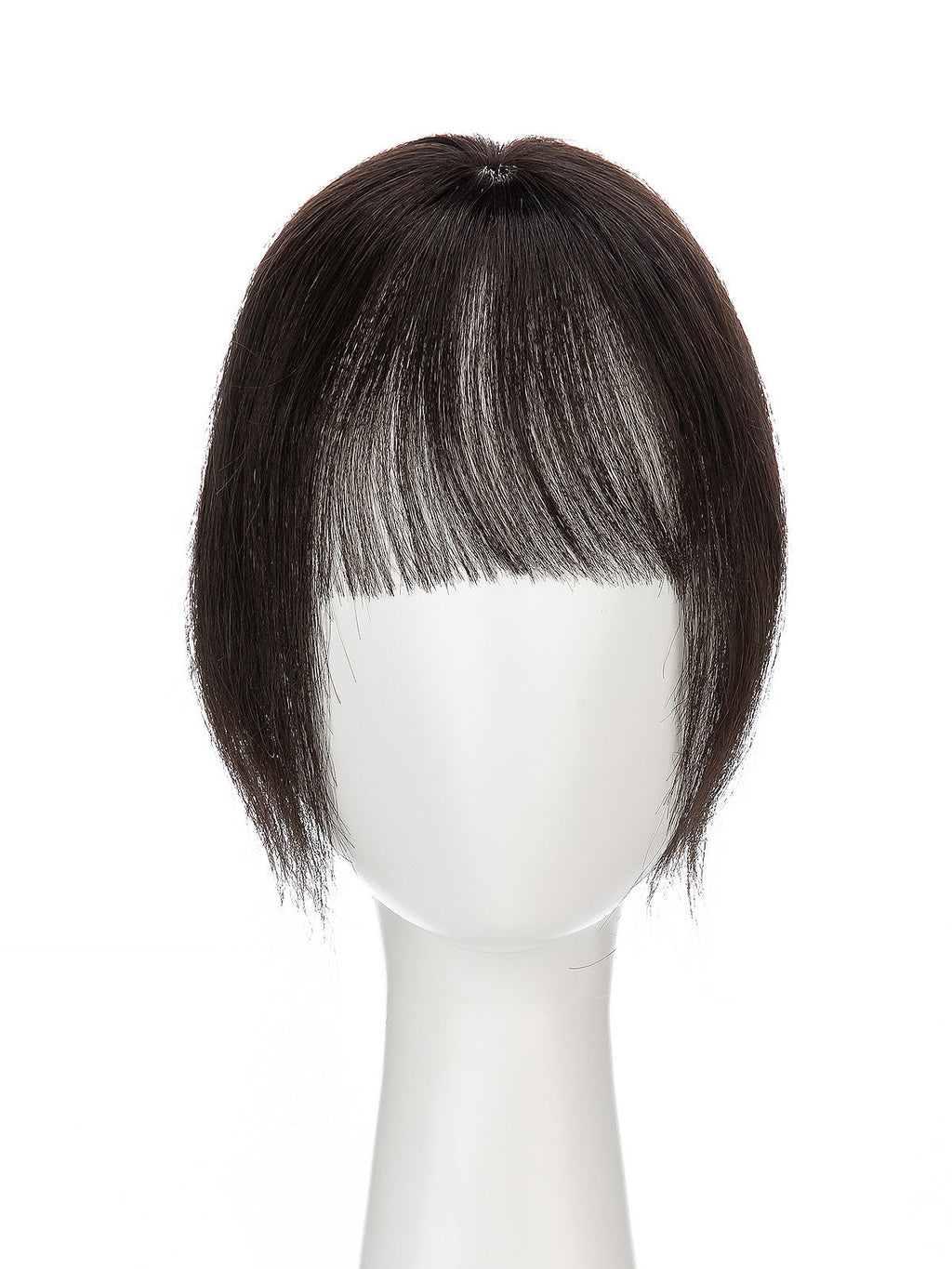 9 Inch Remy Human Hair Topper with HD Lace Closure | Natural Black
