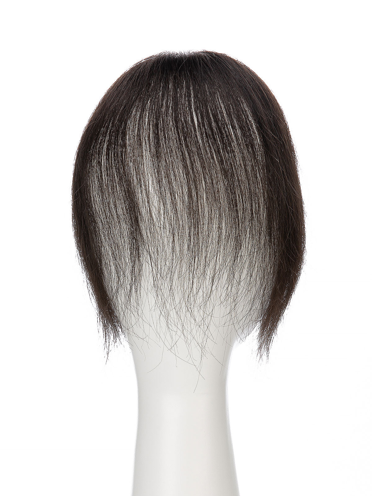 9 Inch Remy Human Hair Topper with HD Lace Closure | Natural Black