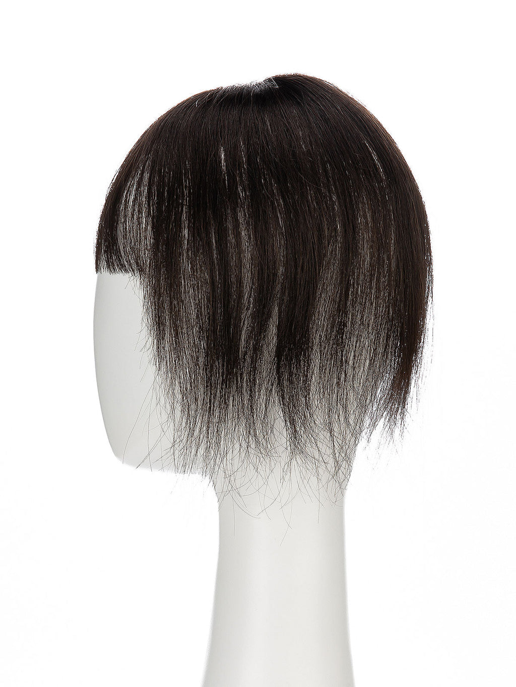 9 Inch Remy Human Hair Topper with HD Lace Closure | Dark Brown