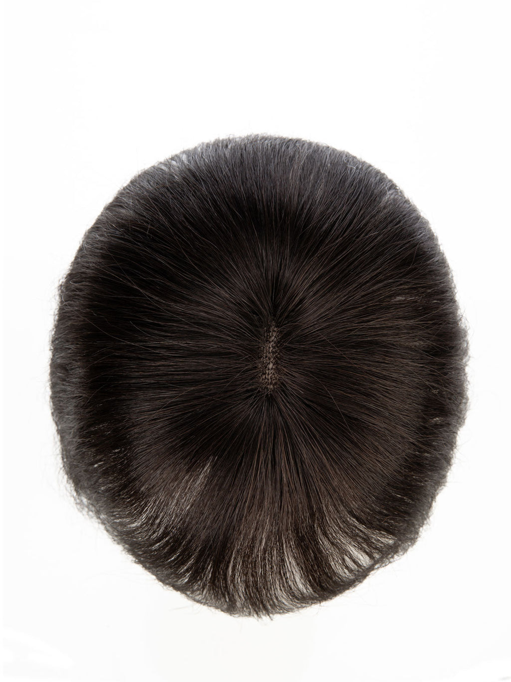 9 Inch Remy Human Hair Topper with HD Lace Closure | Dark Brown