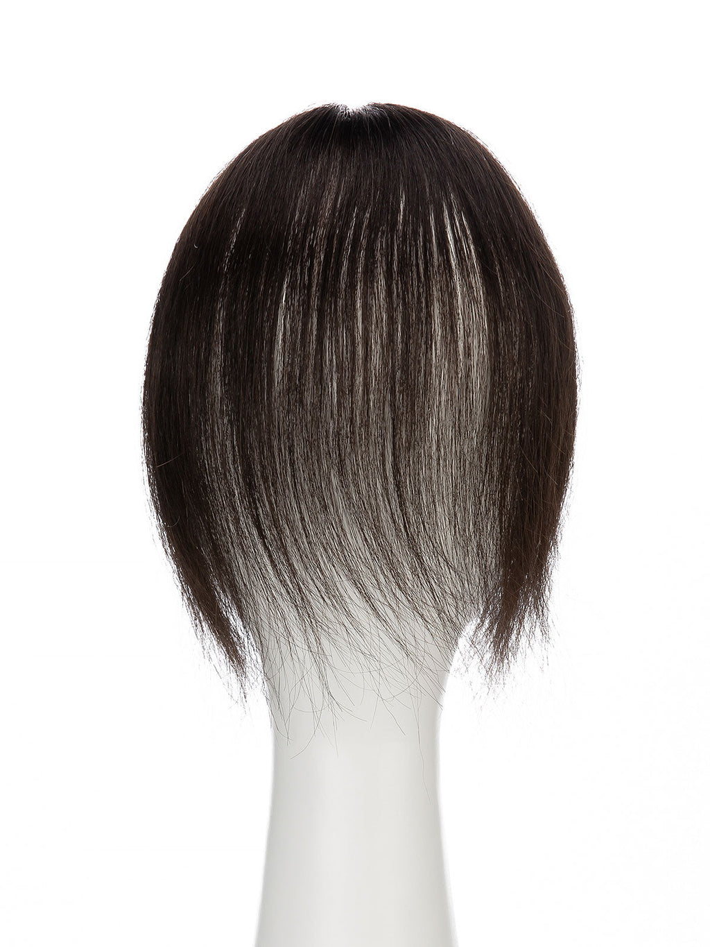 9 Inch Remy Human Hair Topper with HD Lace Closure | Dark Brown