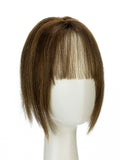 9 Inch Remy Human Hair Topper with HD Lace Closure | Honey Chestnut Blend