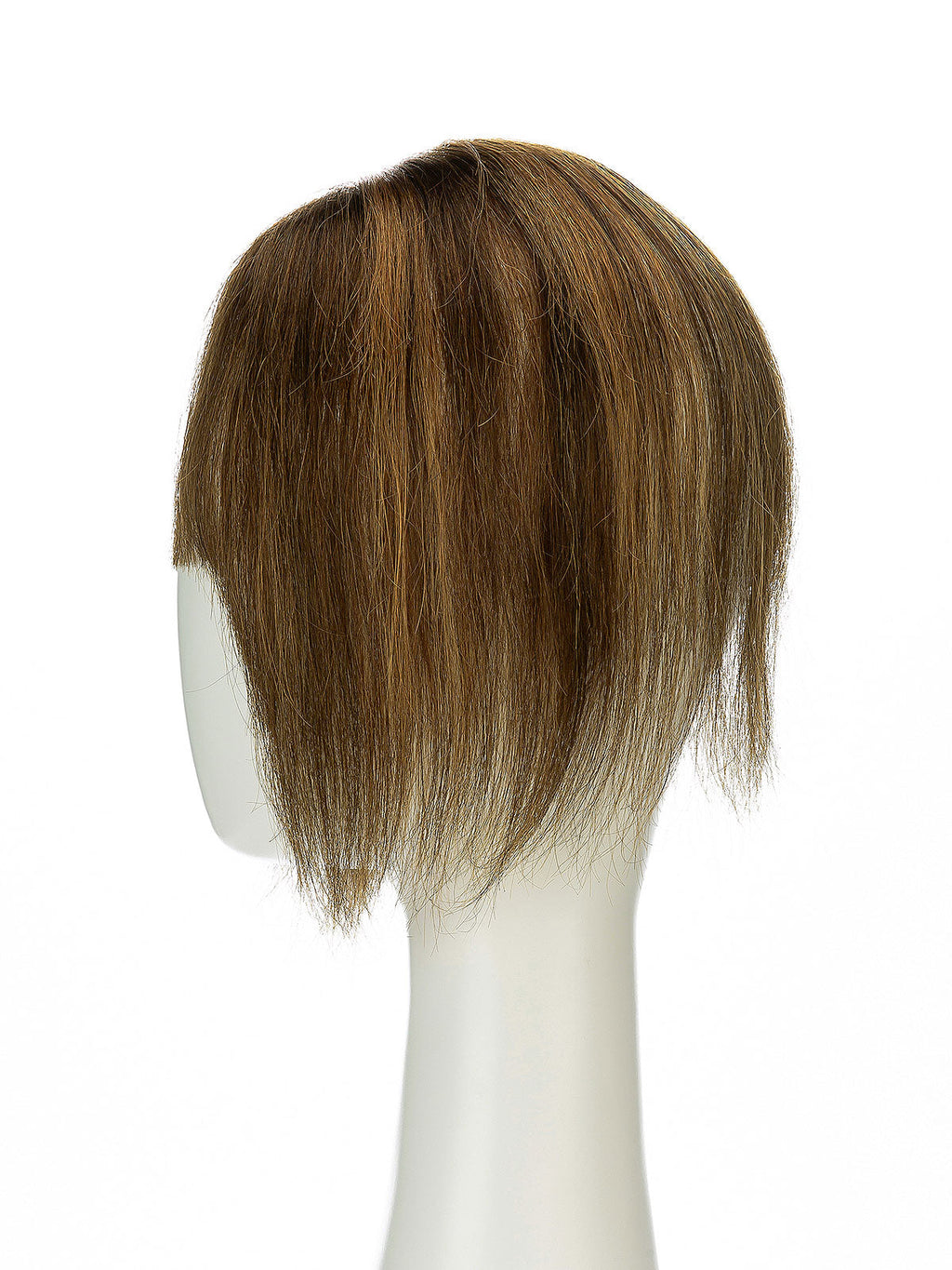 9 Inch Remy Human Hair Topper with HD Lace Closure | Honey Chestnut Blend