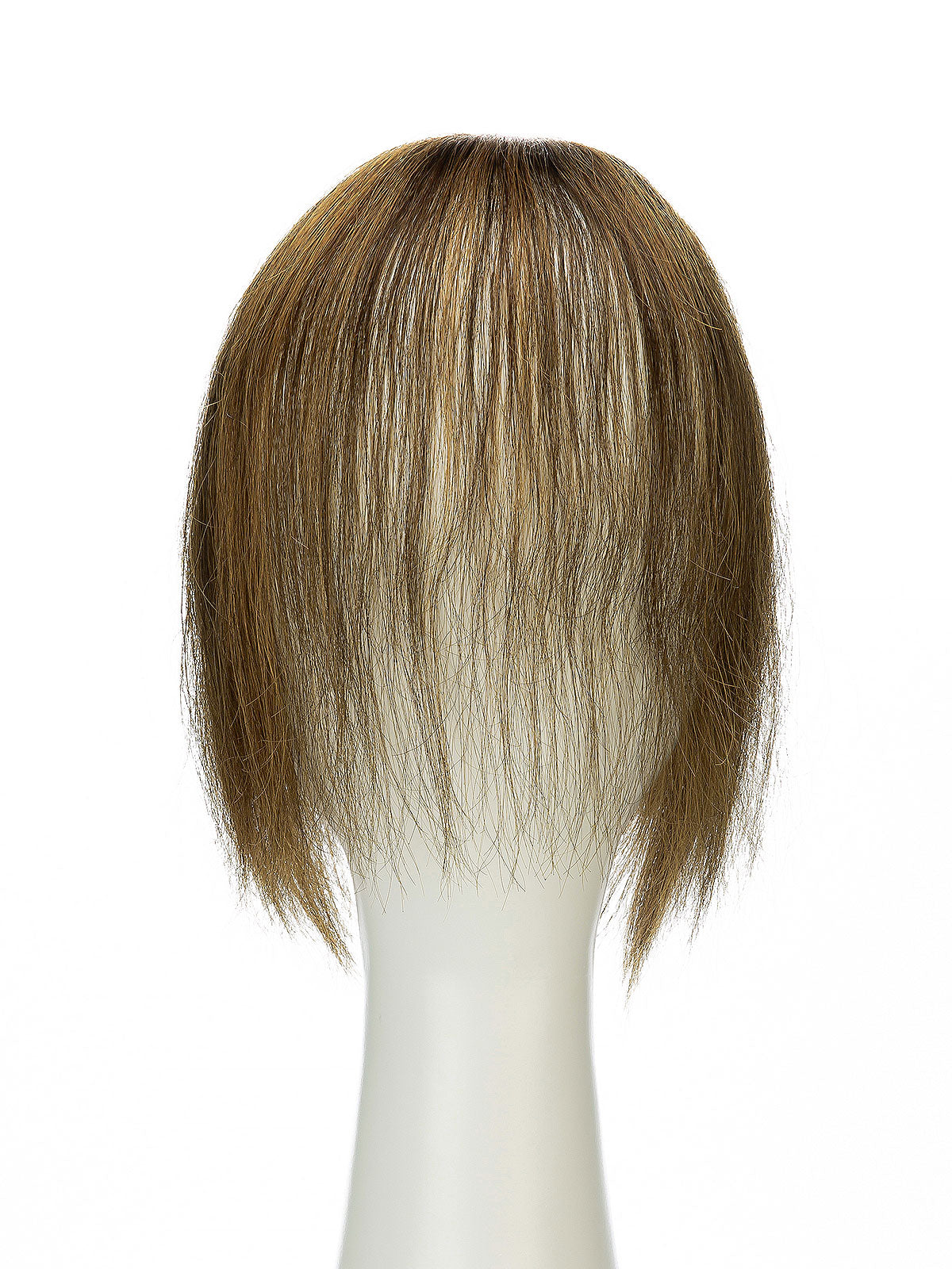 9 Inch Remy Human Hair Topper with HD Lace Closure | Honey Chestnut Blend