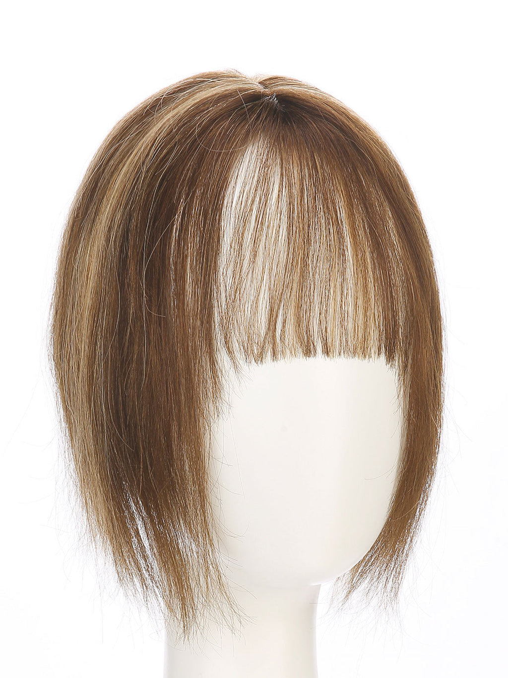 9 Inch Remy Human Hair Topper with HD Lace Closure | Warm Chestnut Blend