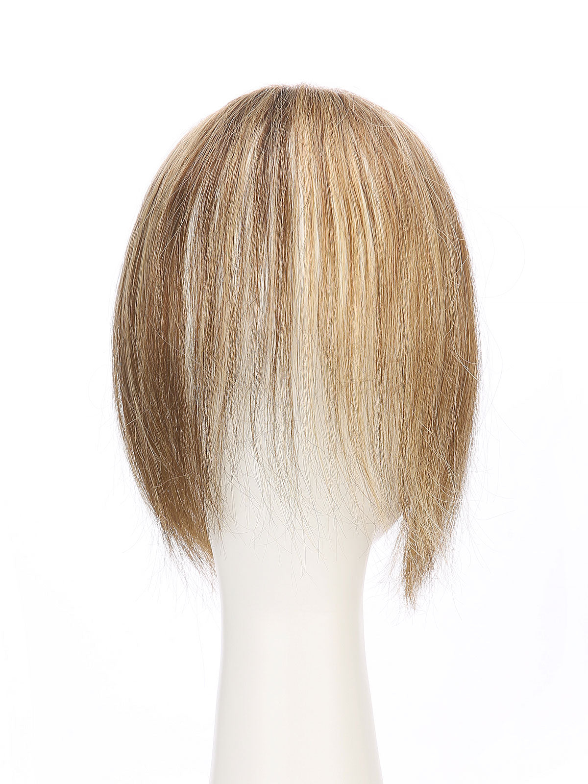 9 Inch Remy Human Hair Topper with HD Lace Closure | Warm Chestnut Blend