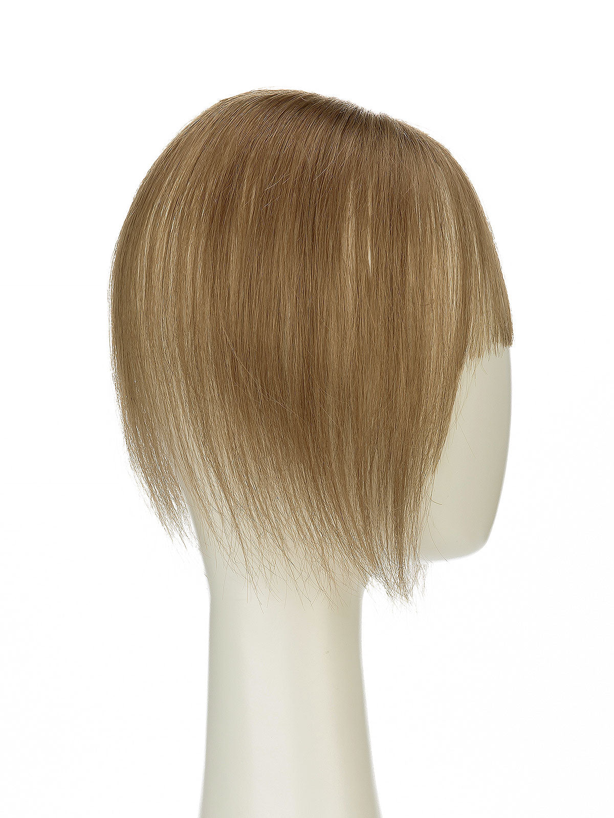 9 Inch Remy Human Hair Topper with HD Lace Closure | Light Chestnut Brown