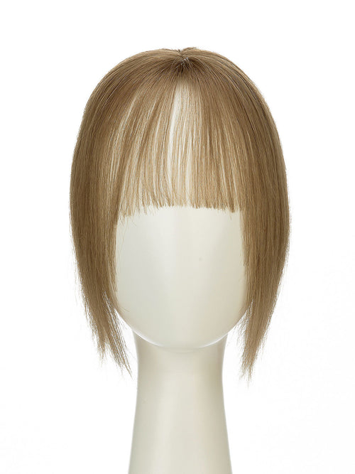 9 Inch Remy Human Hair Topper with HD Lace Closure | Light Chestnut Brown