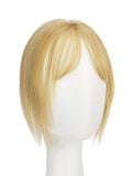 9 Inch Remy Human Hair Topper with HD Lace Closure | Cool Beige Blonde