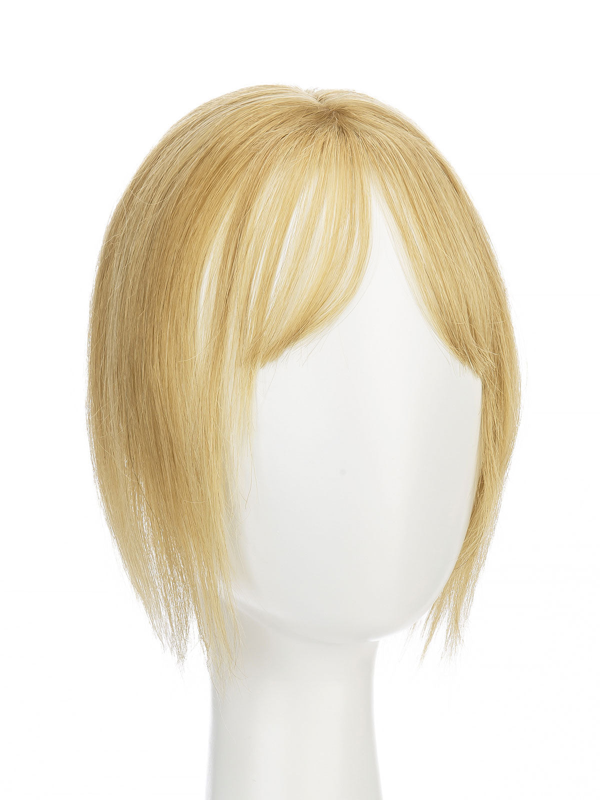 9 Inch Remy Human Hair Topper with HD Lace Closure | Cool Beige Blonde
