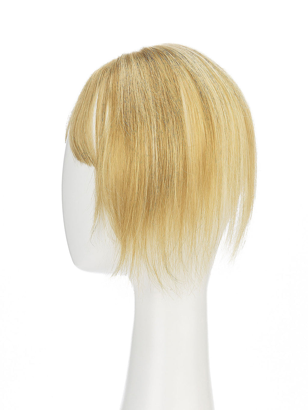 9 Inch Remy Human Hair Topper with HD Lace Closure | Cool Beige Blonde
