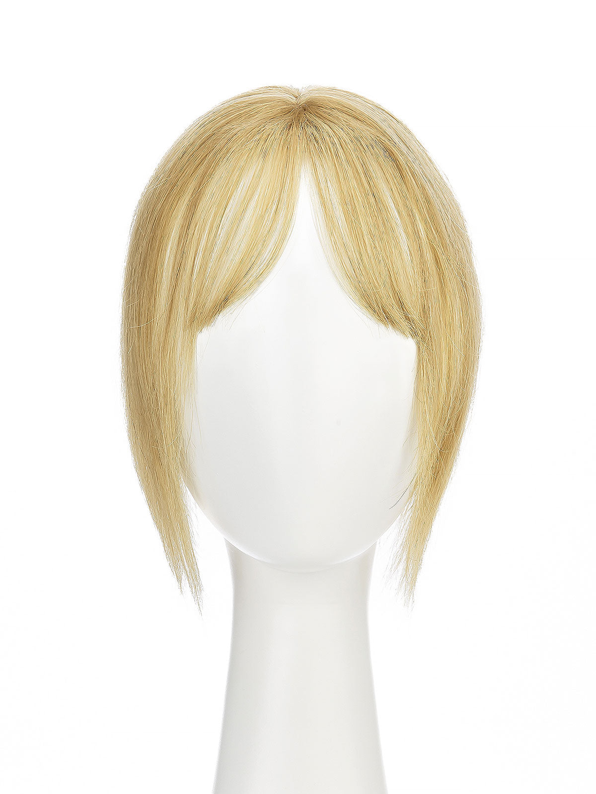 9 Inch Remy Human Hair Topper with HD Lace Closure | Cool Beige Blonde