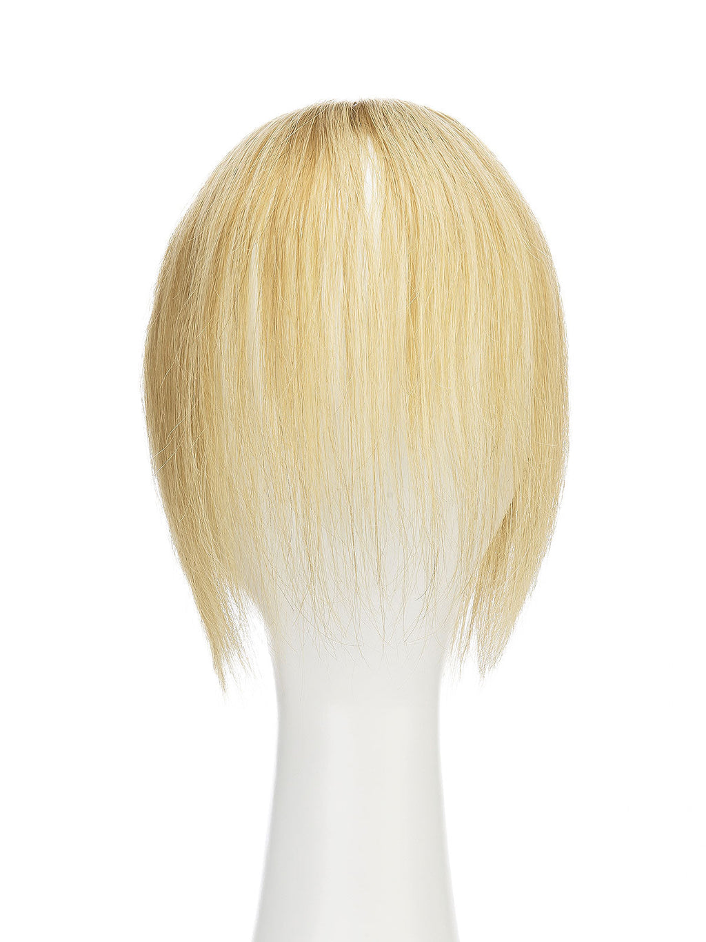9 Inch Remy Human Hair Topper with HD Lace Closure | Cool Beige Blonde