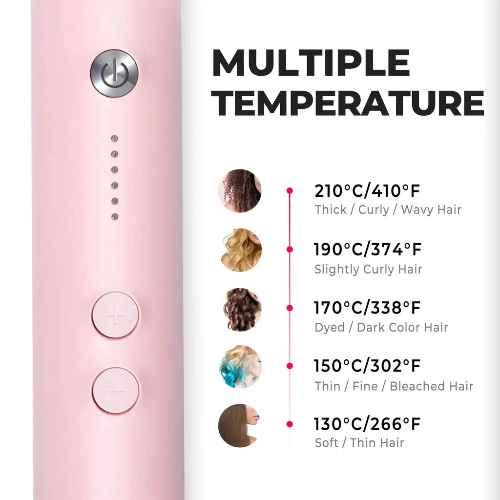 TYMO RING PINK straightening brush – close-up detail