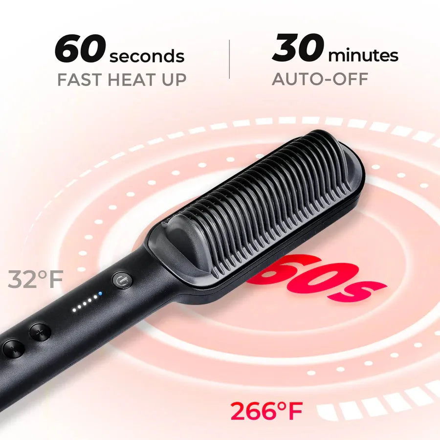 TYMO RING straightening comb – close-up detail