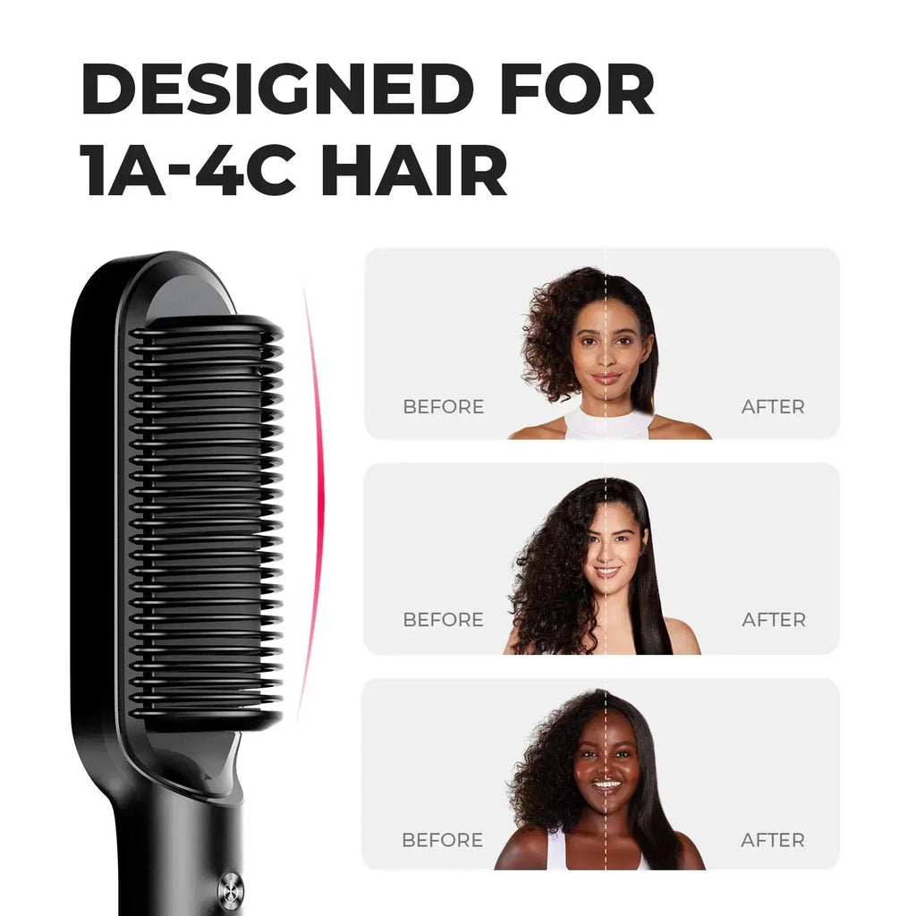 TYMO RING straightening comb – front view