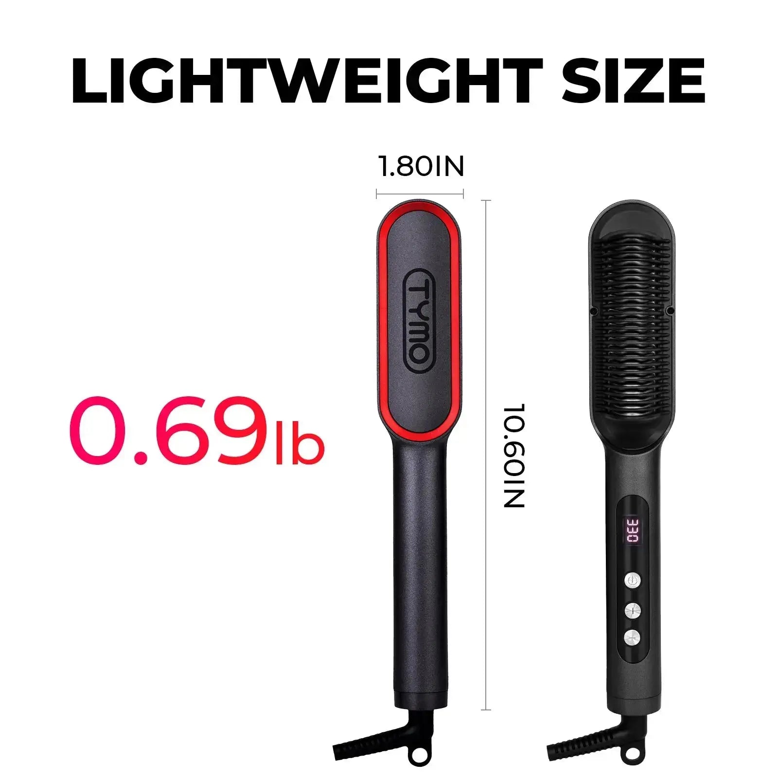 TYMO RING PLUS straightening brush – packaging and accessories