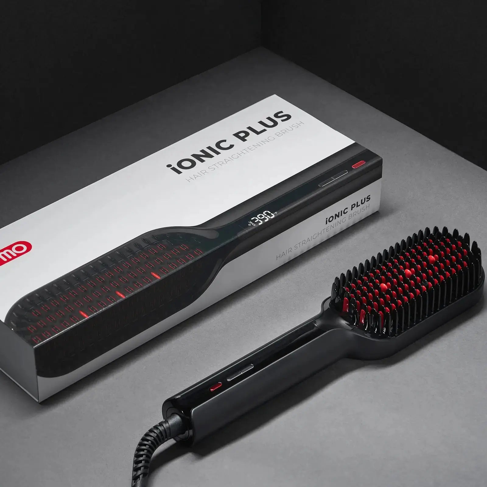 TYMO iONIC PLUS ionic straightening brush – full kit lay-flat photo