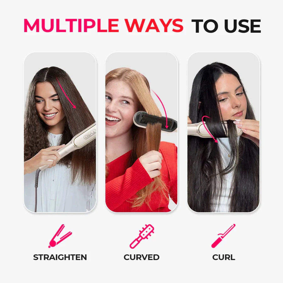 TYMO FLIPRO straightening brush – main product photo