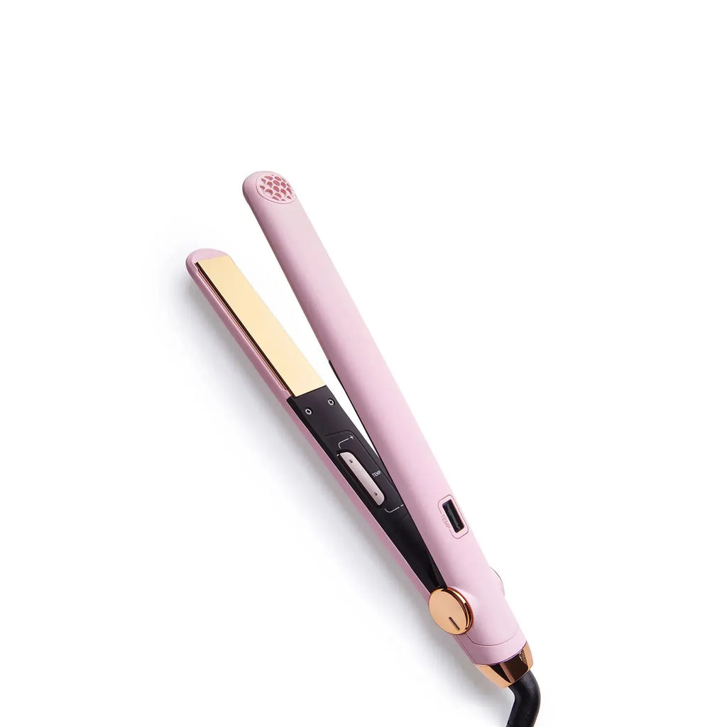 TYMO SWAY nano titanium flat iron – side angle view