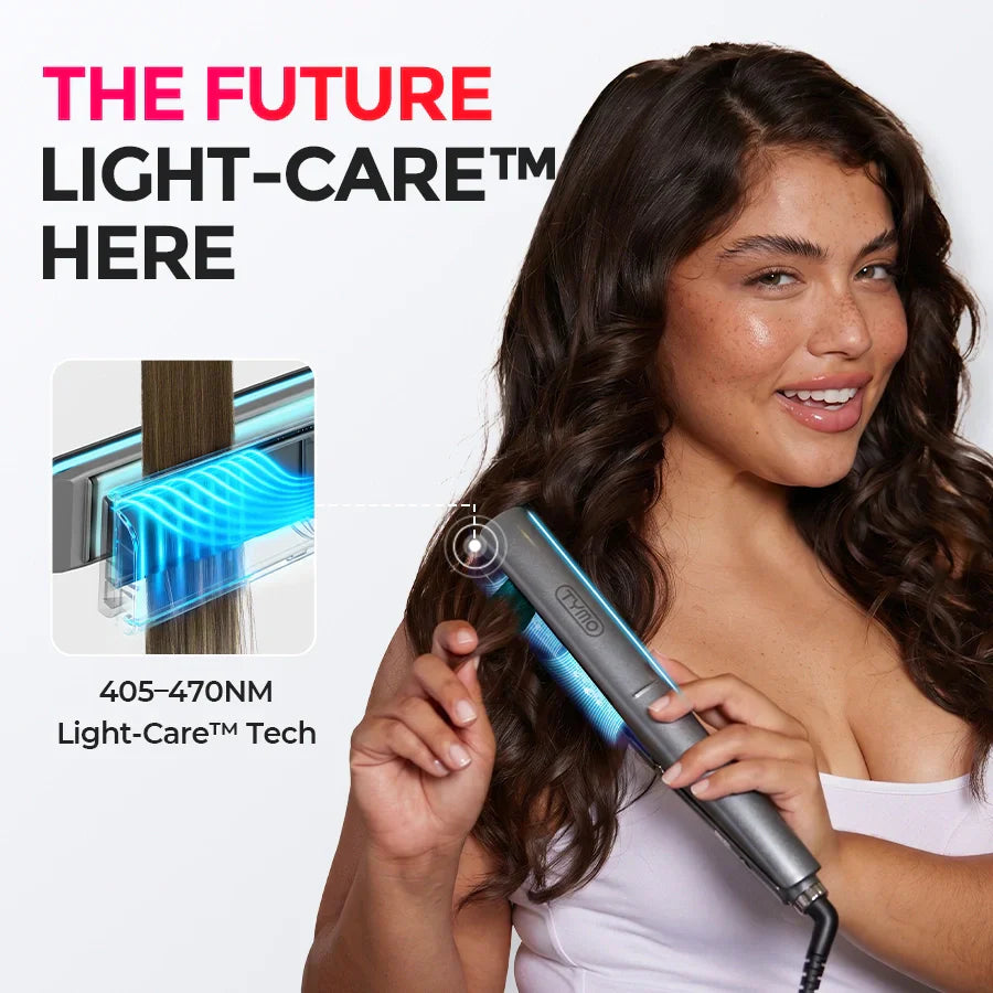 TYMO FLAIGHT HOLO PREMIUM hair straightener – front view