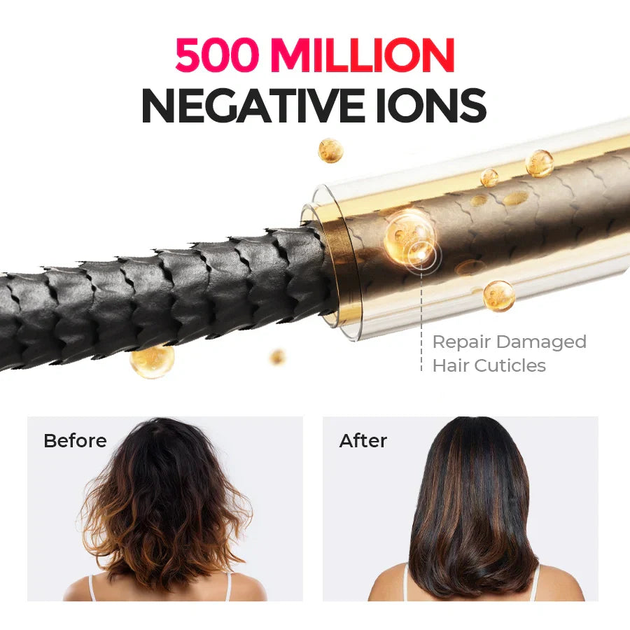 TYMO FLAIGHT HOLO PREMIUM hair straightener – control panel and heat settings