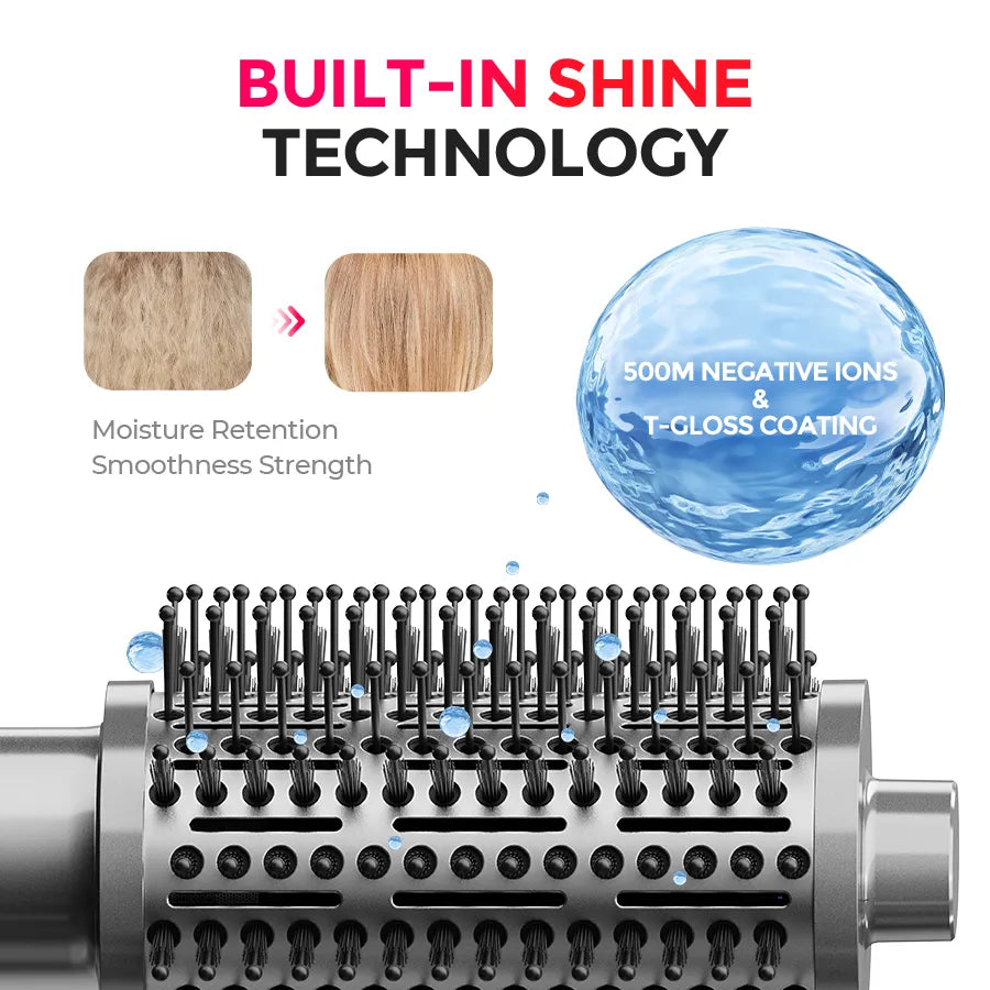 TYMO AIRBEAM 3.0 hot air styling brush – main product photo