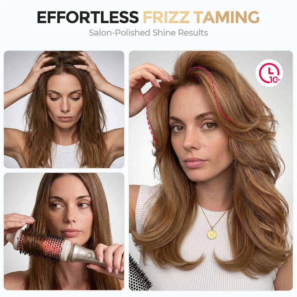 TYMO INFRARED STYLUX thermal styling comb – barrel close-up