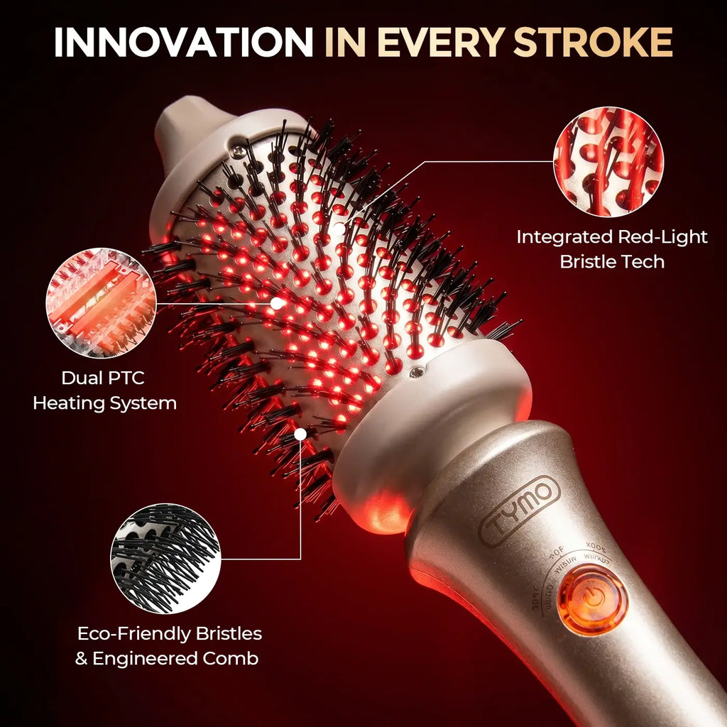 TYMO INFRARED STYLUX thermal styling comb – handle and grip design