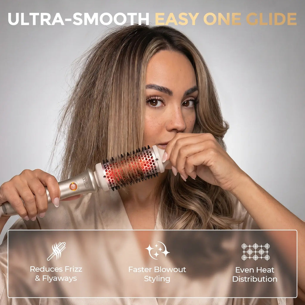 TYMO INFRARED STYLUX thermal styling comb – front view