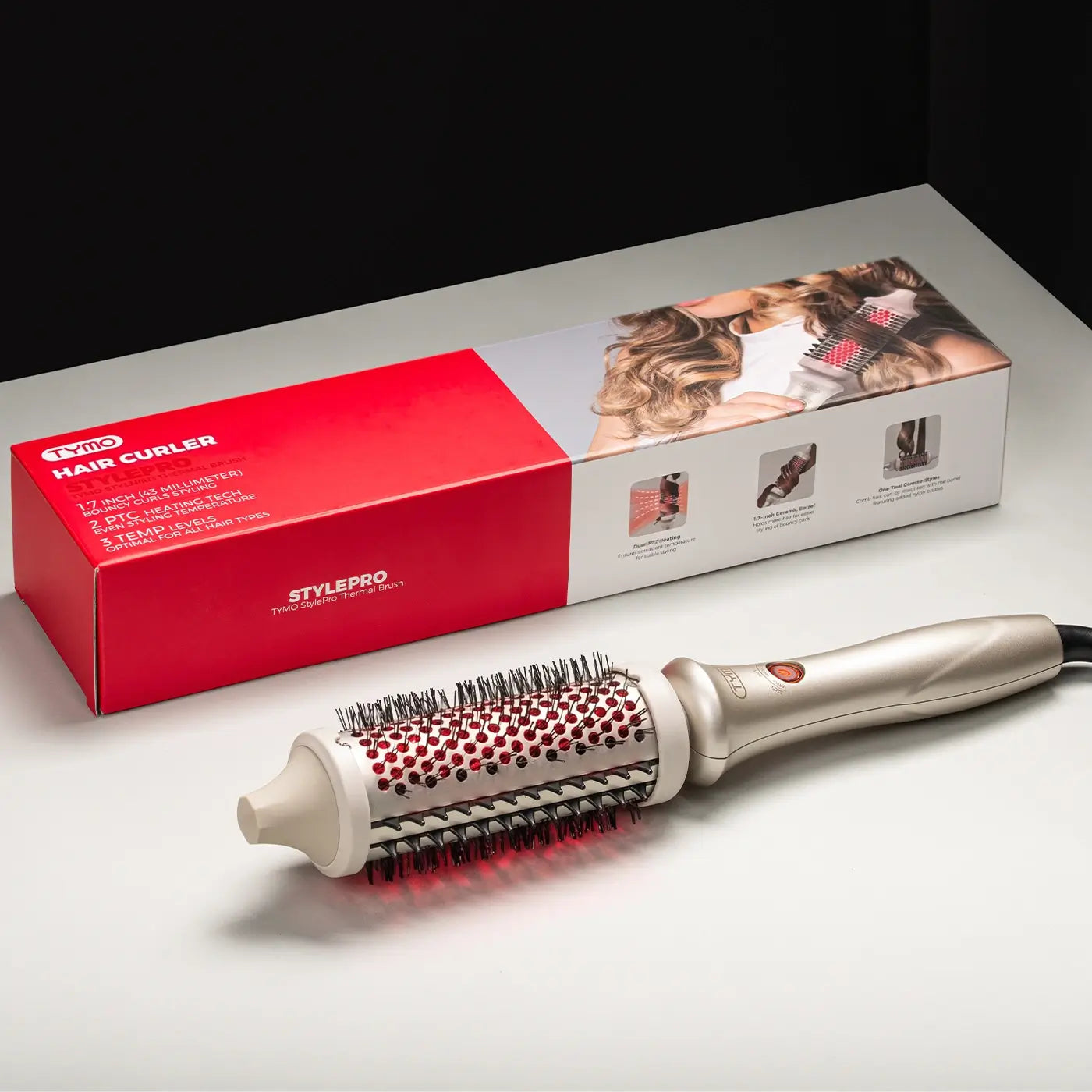 TYMO INFRARED STYLUX thermal styling comb – main product photo