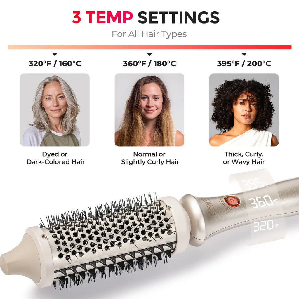 TYMO STYLUX thermal round brush – packaging and accessories