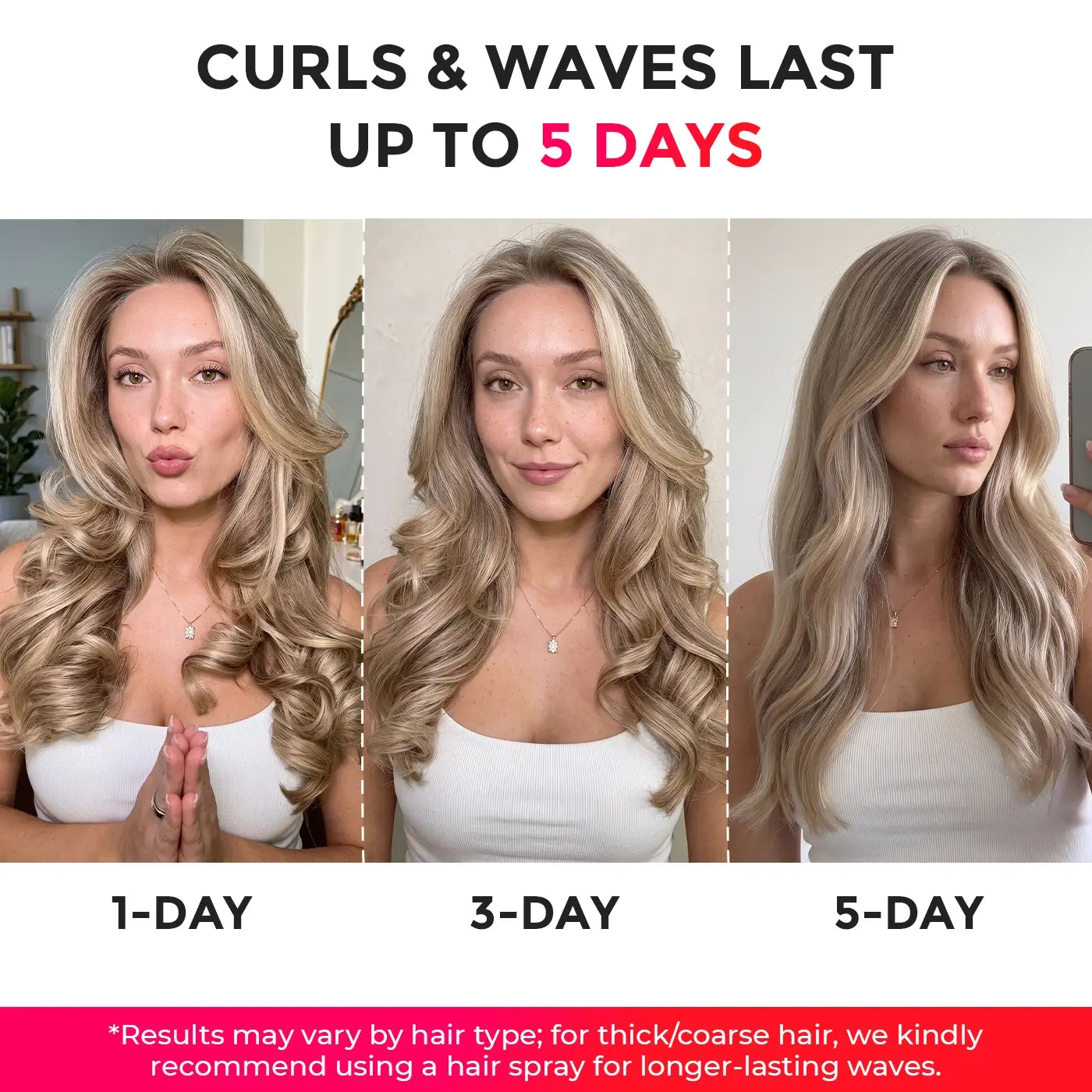 TYMO CURLPRO auto-rotating curling iron – front view