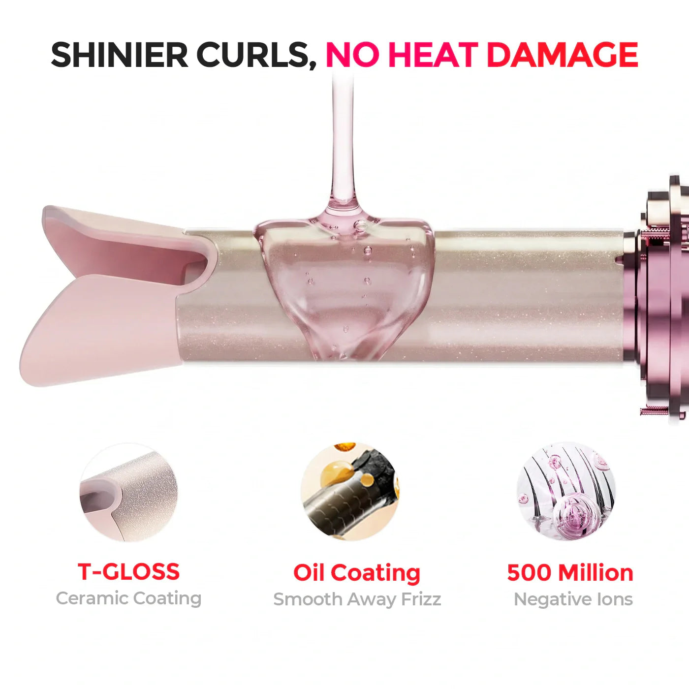 TYMO CURLPRO auto-rotating curling iron – main product photo