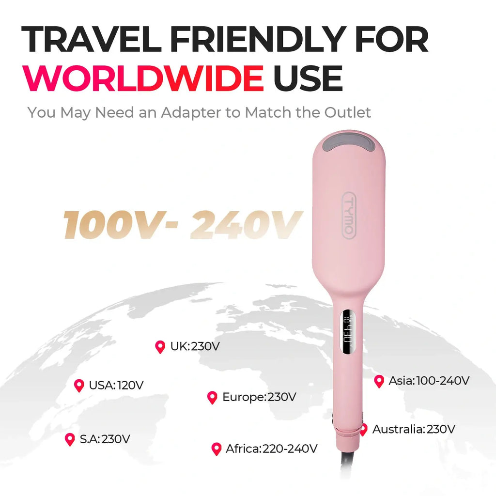 TYMO ROVY ceramic deep waver curling iron – full kit lay-flat photo