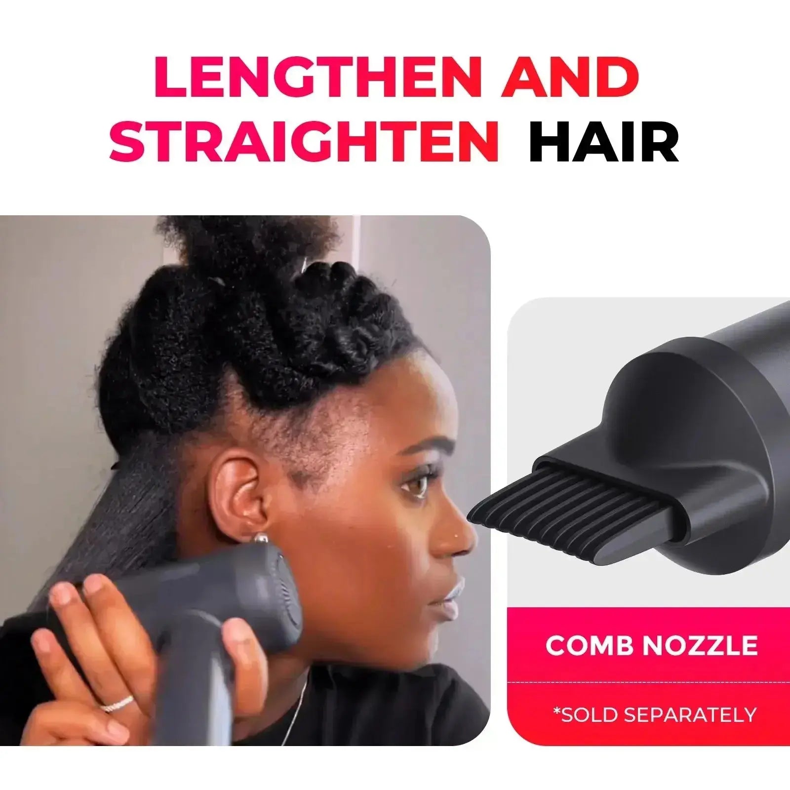 TYMO AIRHYPE LITE hair dryer – barrel close-up