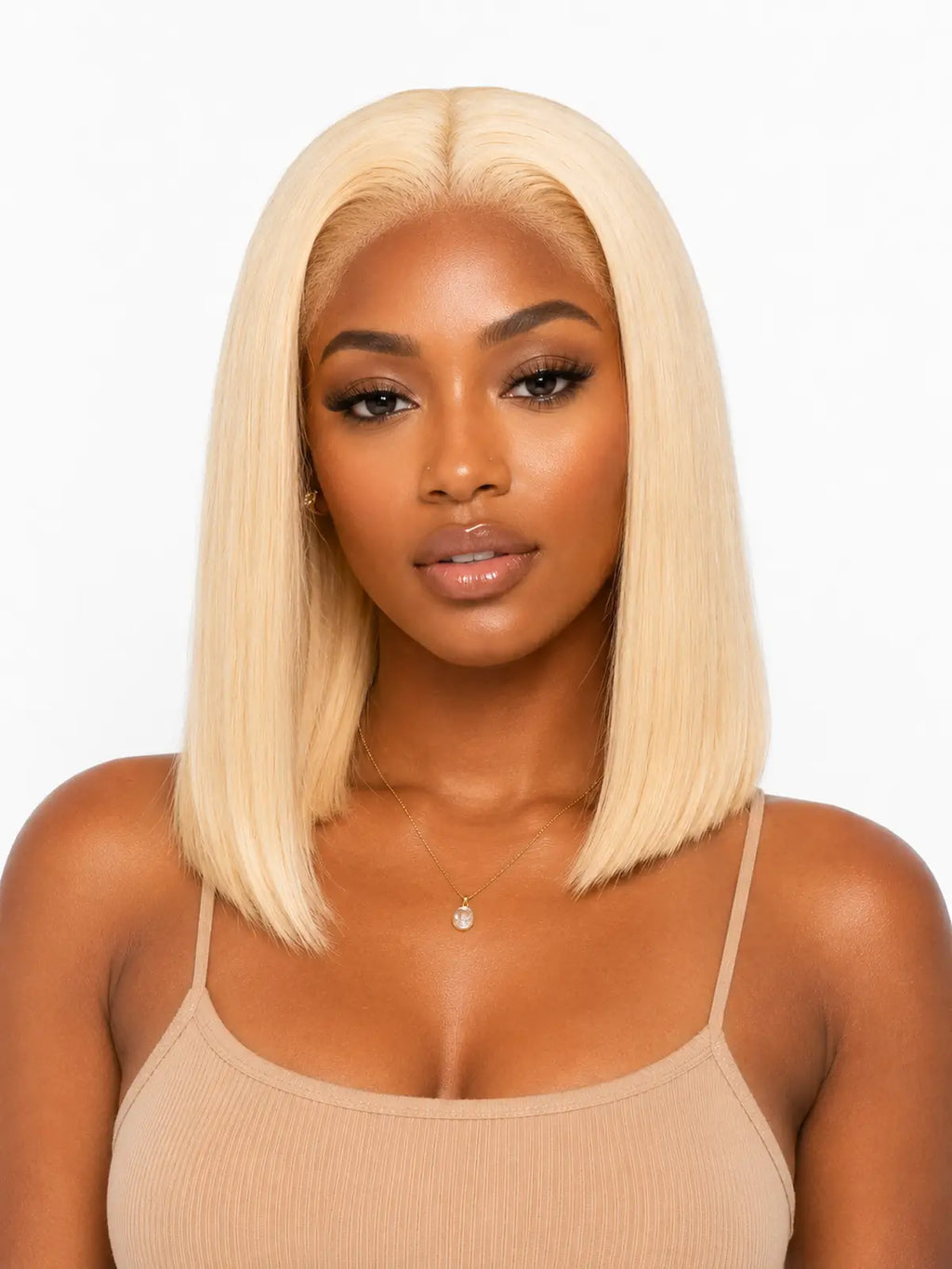 613 Blonde Bob Human Hair Wig | HD Lace Front Wig